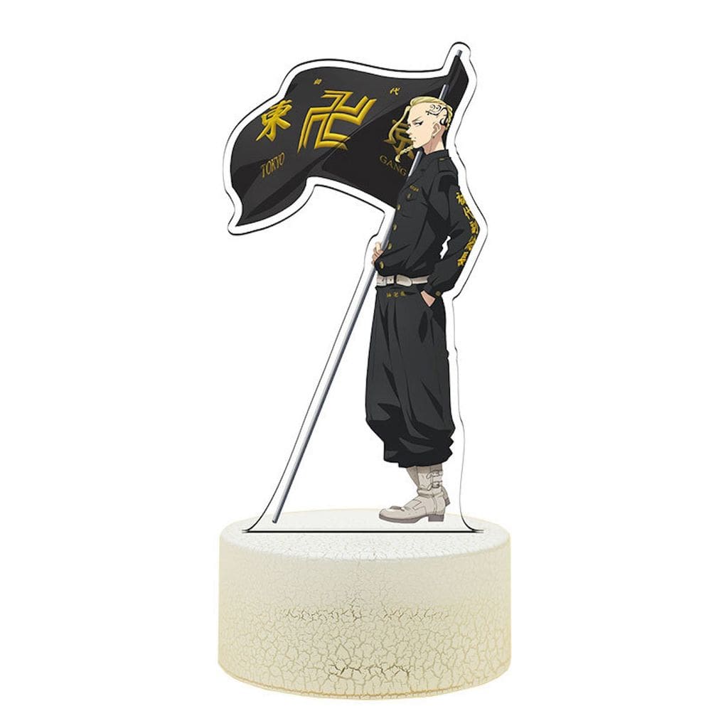 Lâmpada de decoração de anime Night Light 3D Illusion Tokyo`s Revengers