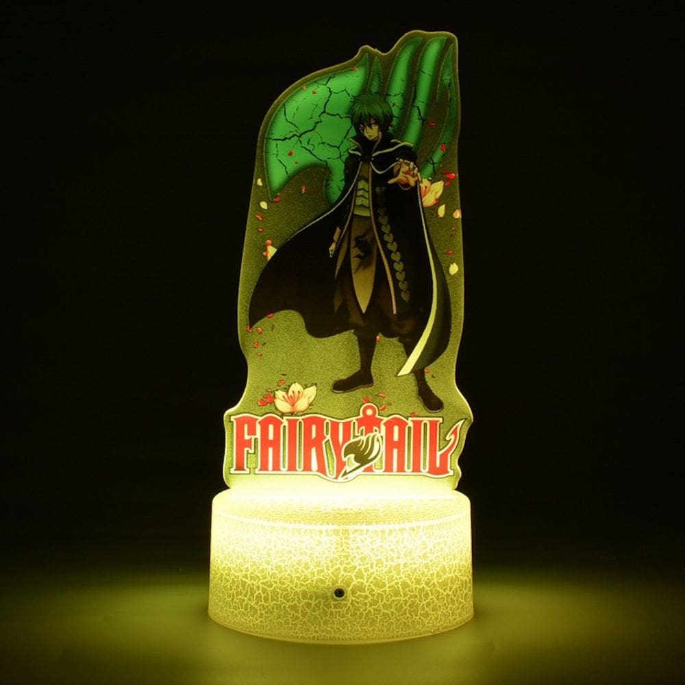 Lâmpada de decoração de anime Night Light Fairy Tail Jellal Fernandes