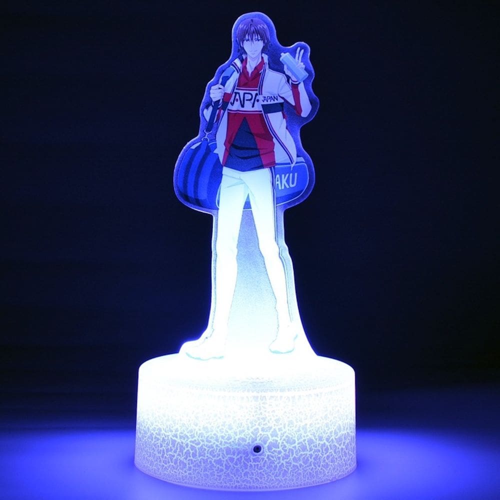 Decoração de anime 3D Night Light Prince of Tennis FujiShusuke