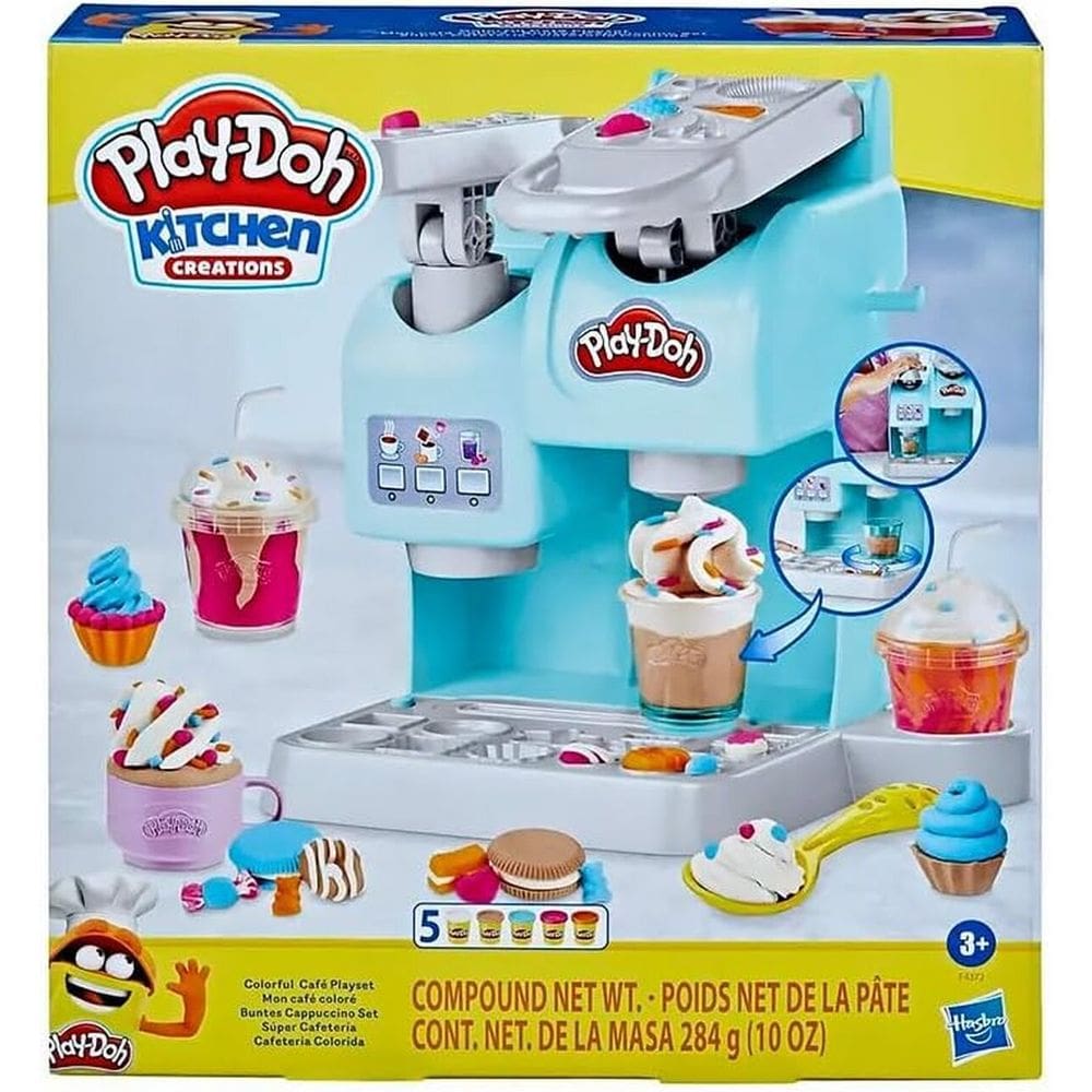 Play Doh Conjunto Cafeteria Colorida Hasbro - F4372