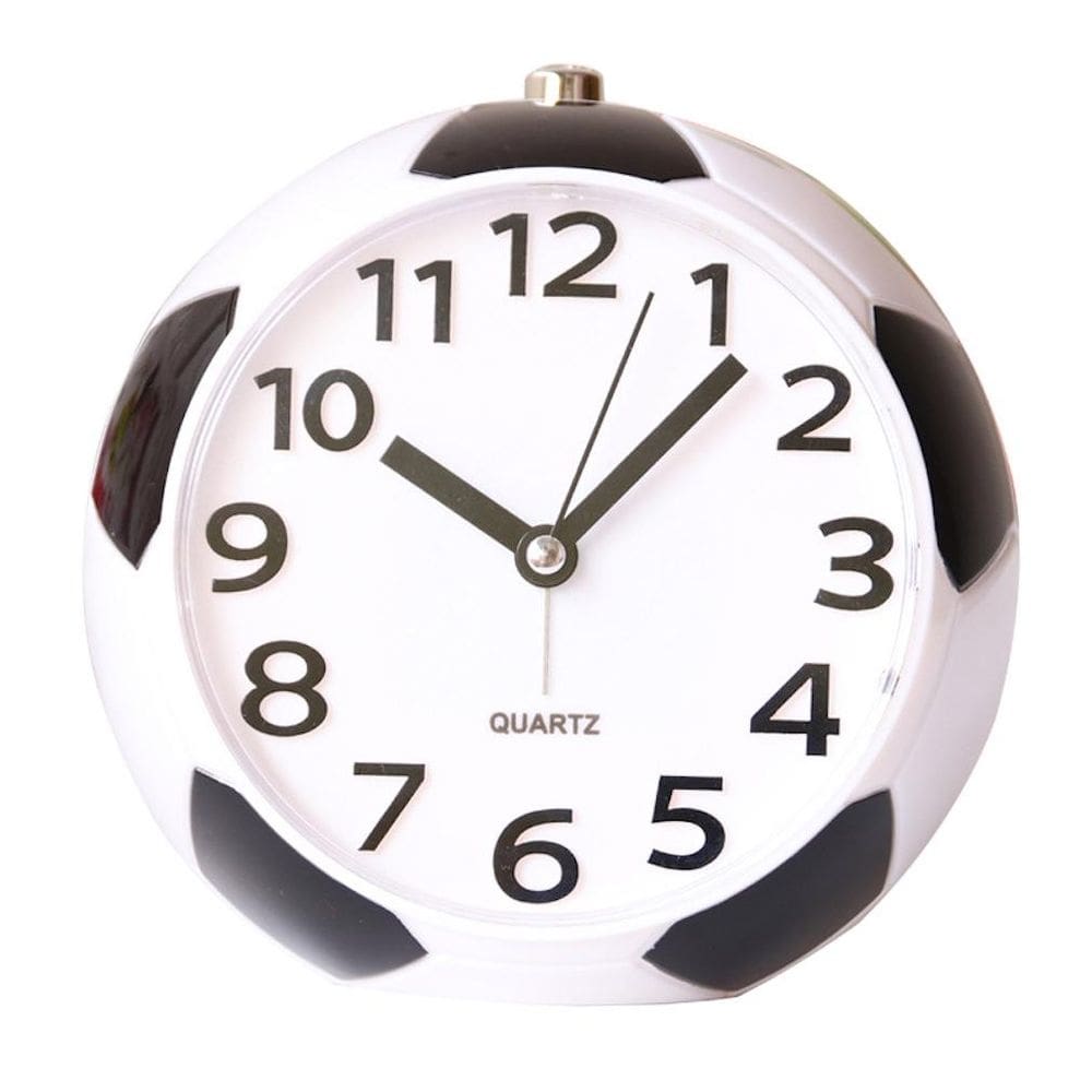 Despertador Night Light Football Shape com função de fala