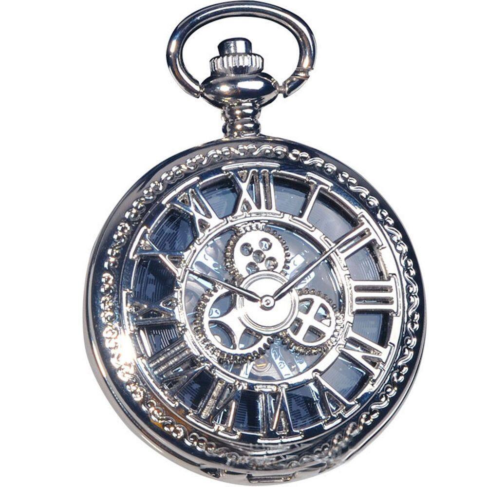 Relógio de bolso Quartz Retro para crianças com corrente