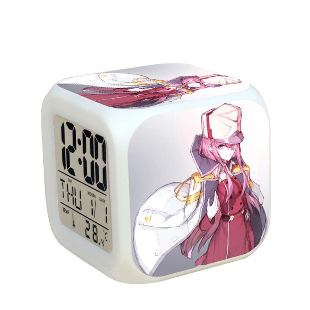 Despertador Darlings in Franxxs 7 Colors LED Changing