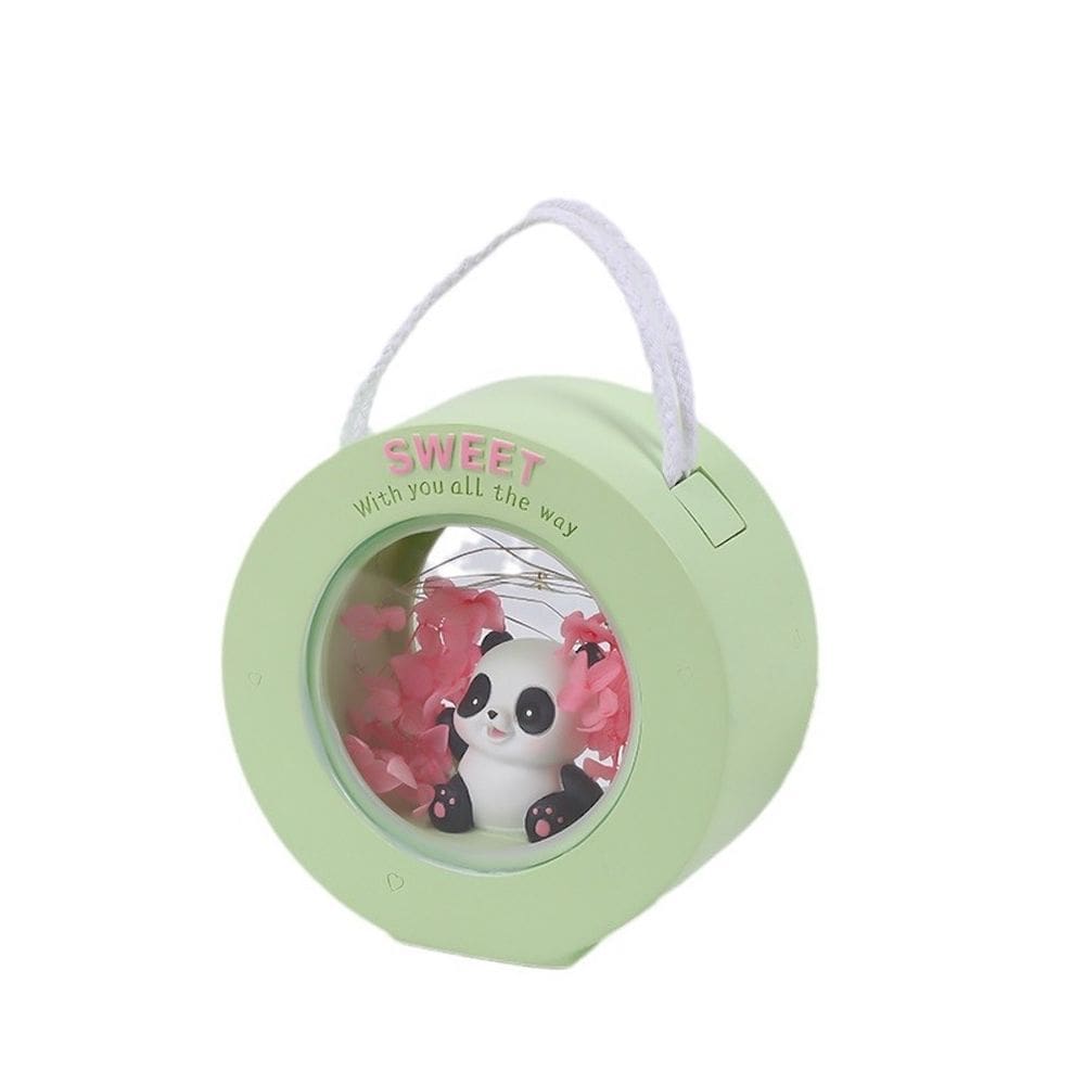 Luminária de cabeceira Night Light Sweet Pandas Anime, presente para crianças