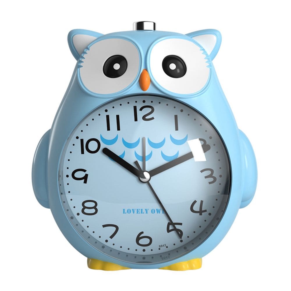 Despertador Blue Owl Kids Dual Bell Metal+ABS 16cm
