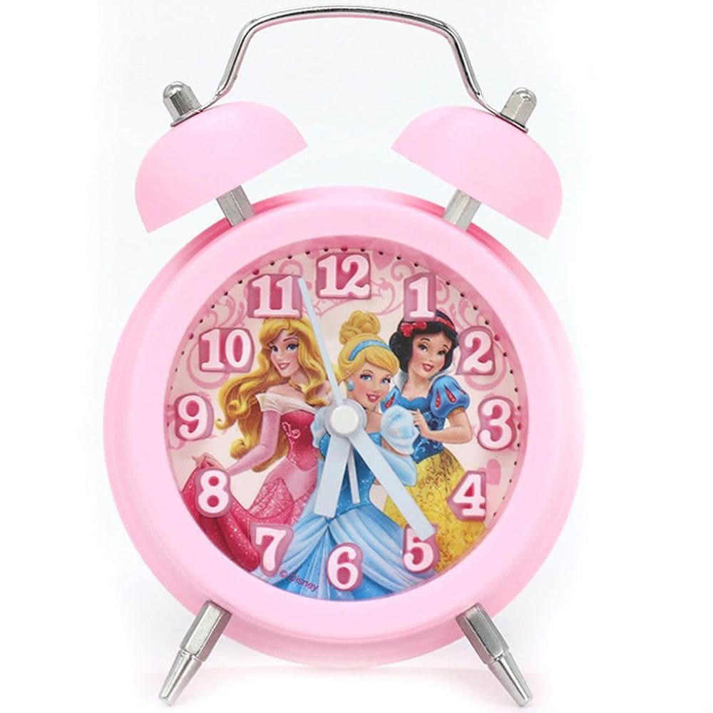 Despertador Relógio de cabeceira de desenho animado de estudante Branca de Neve