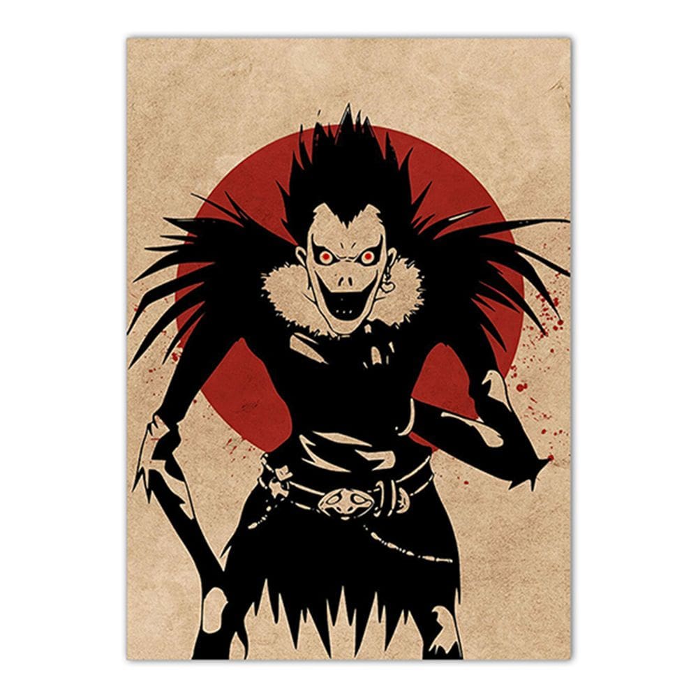 Poster Art Picture Deaths Notess Anime 30x40cm Papel