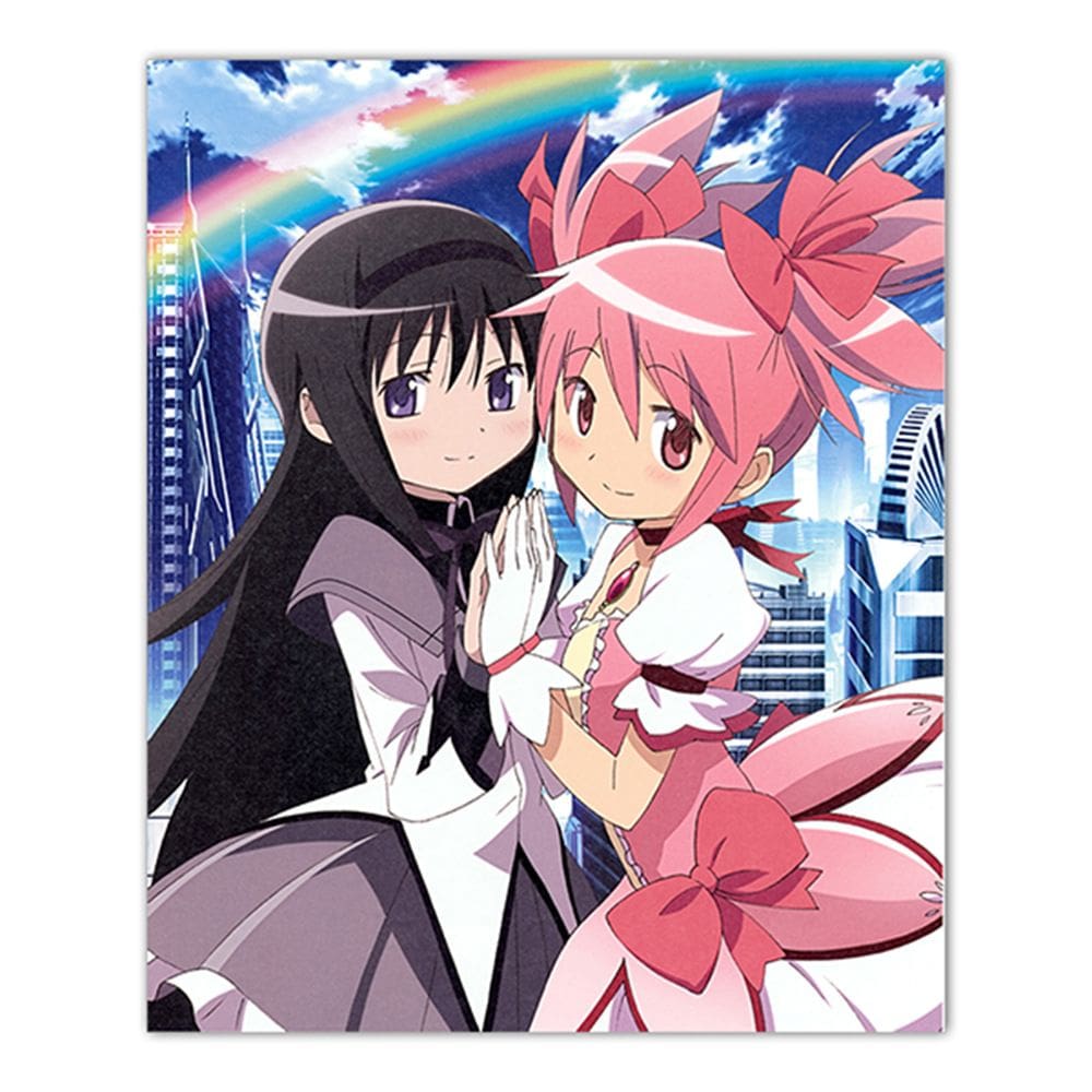 Pôster Puellas Magi Madoka Magicas Anime Art 30x40cm em papel