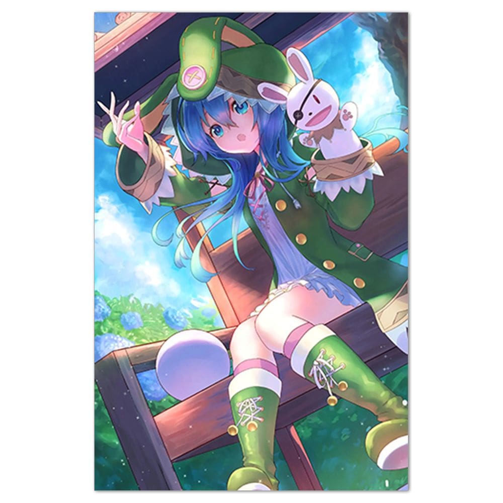 Pôster de arte de parede Picture Dates A Lives Anime 30x40cm