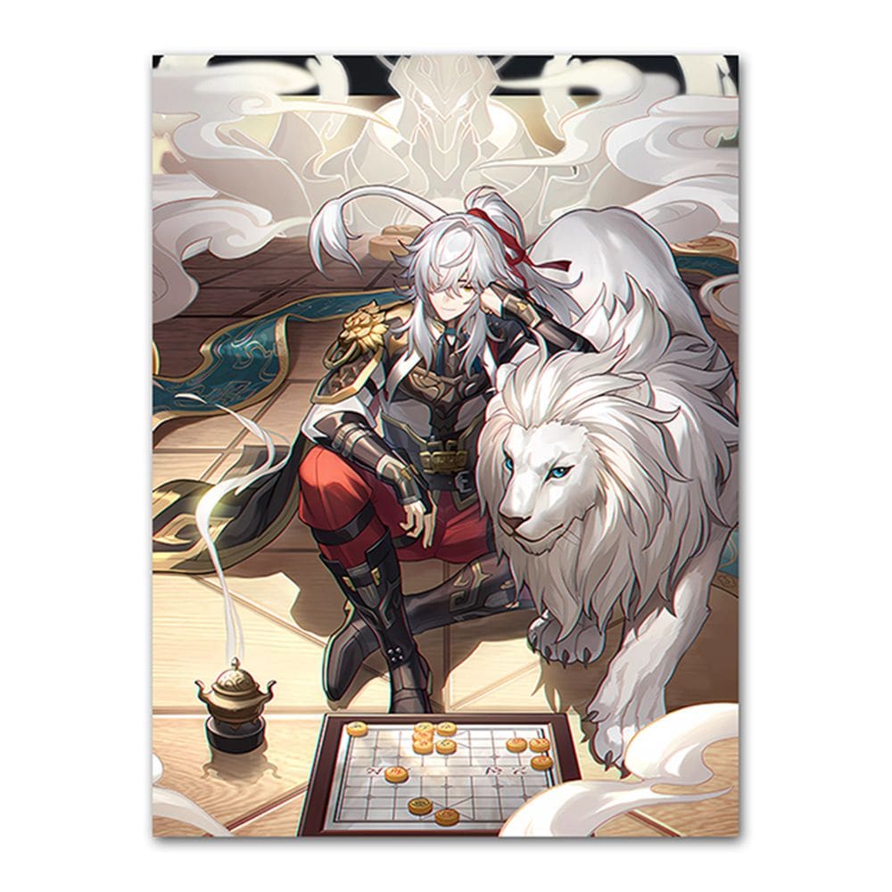 Pôster de arte de parede Picture Stars Rails Anime Art 30x40cm