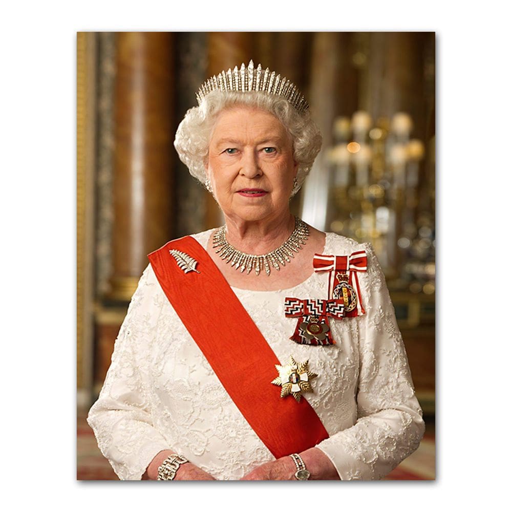 Pôster com pintura de parede Queen Of England Anime 30x40cm