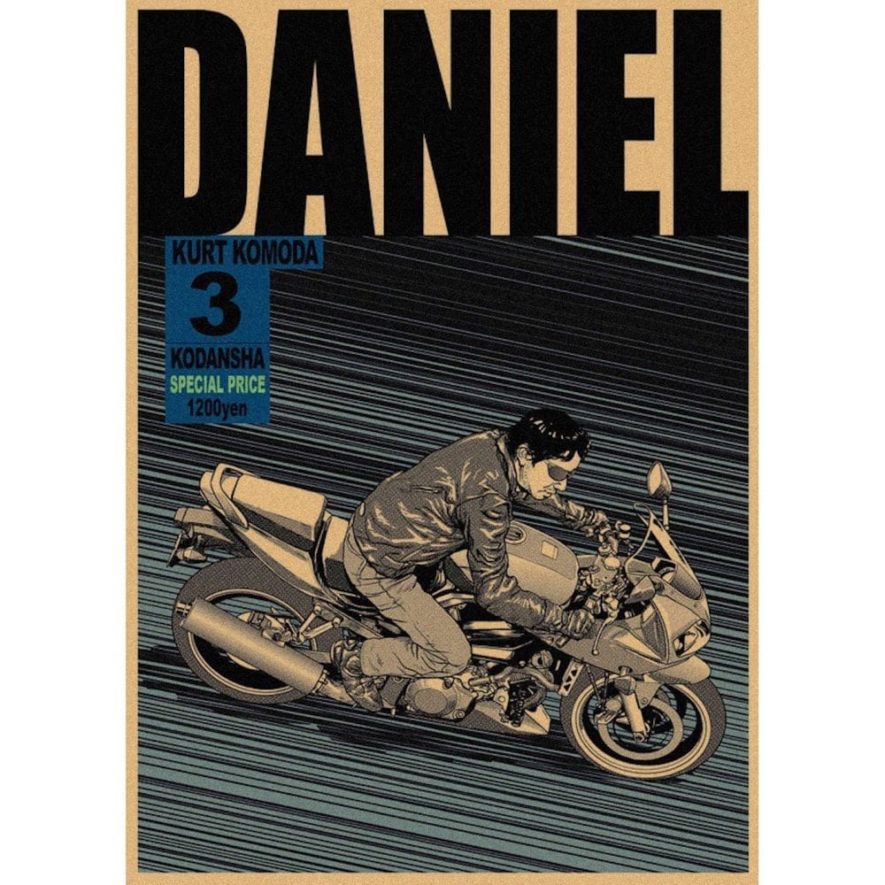 Pôster Daniel Anime Art 30x42cm Papel 150g sem moldura