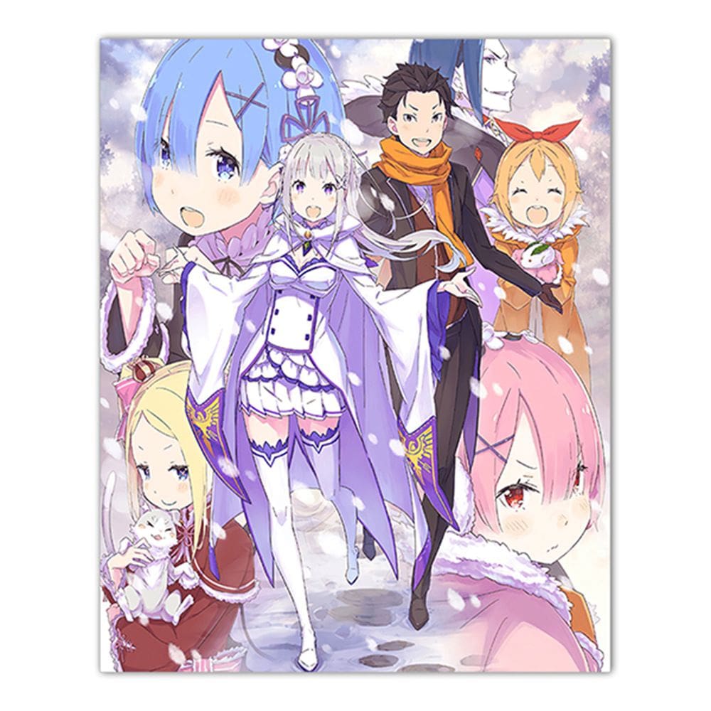 Pôster Anime Art ZeroS Starting Lives in Another Worlds