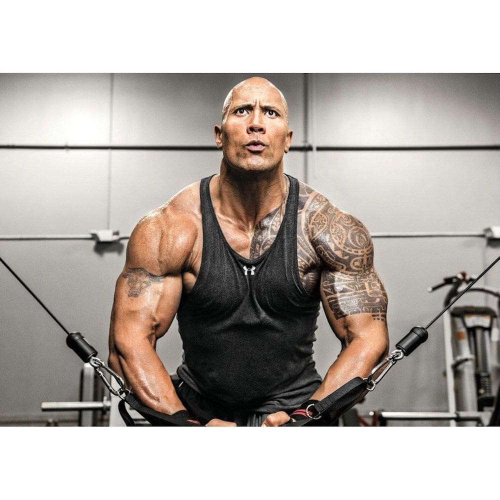 Pôster Dwaynes Douglas Johnsons Anime Art 30x42cm Papel 150g