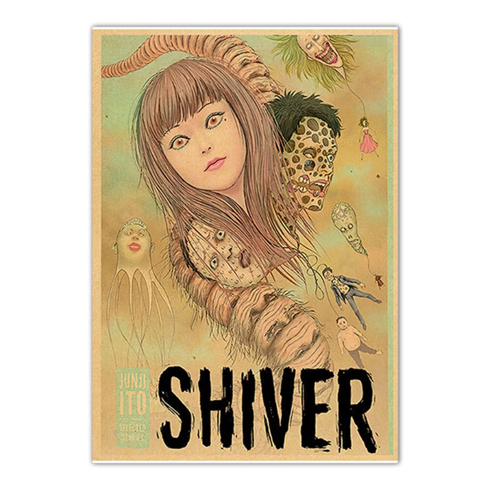 Pôster Shiver Anime Art 30x40cm Papel 30g Decoração de casa para família