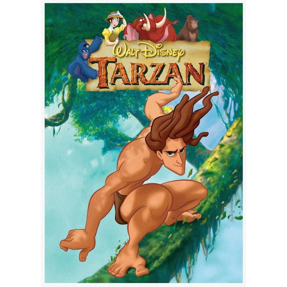 Pôster Tarzans Anime Art 30x42cm Papel 150g sem moldura