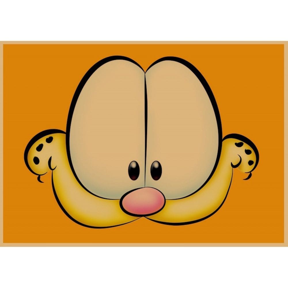 Imagem de arte de parede de pôster Garfields Anime Art 30x42cm