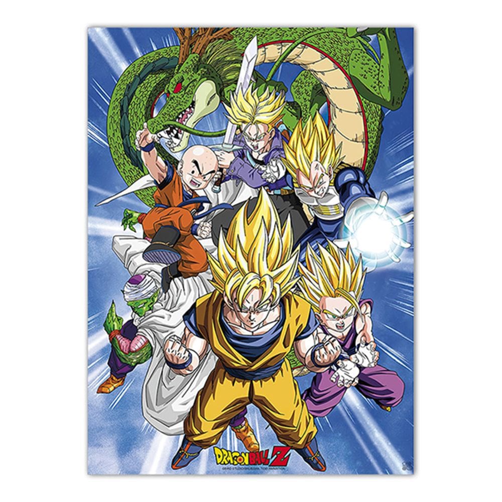 Pôster de arte de parede com imagem Son Gokus Anime Art 30x40cm