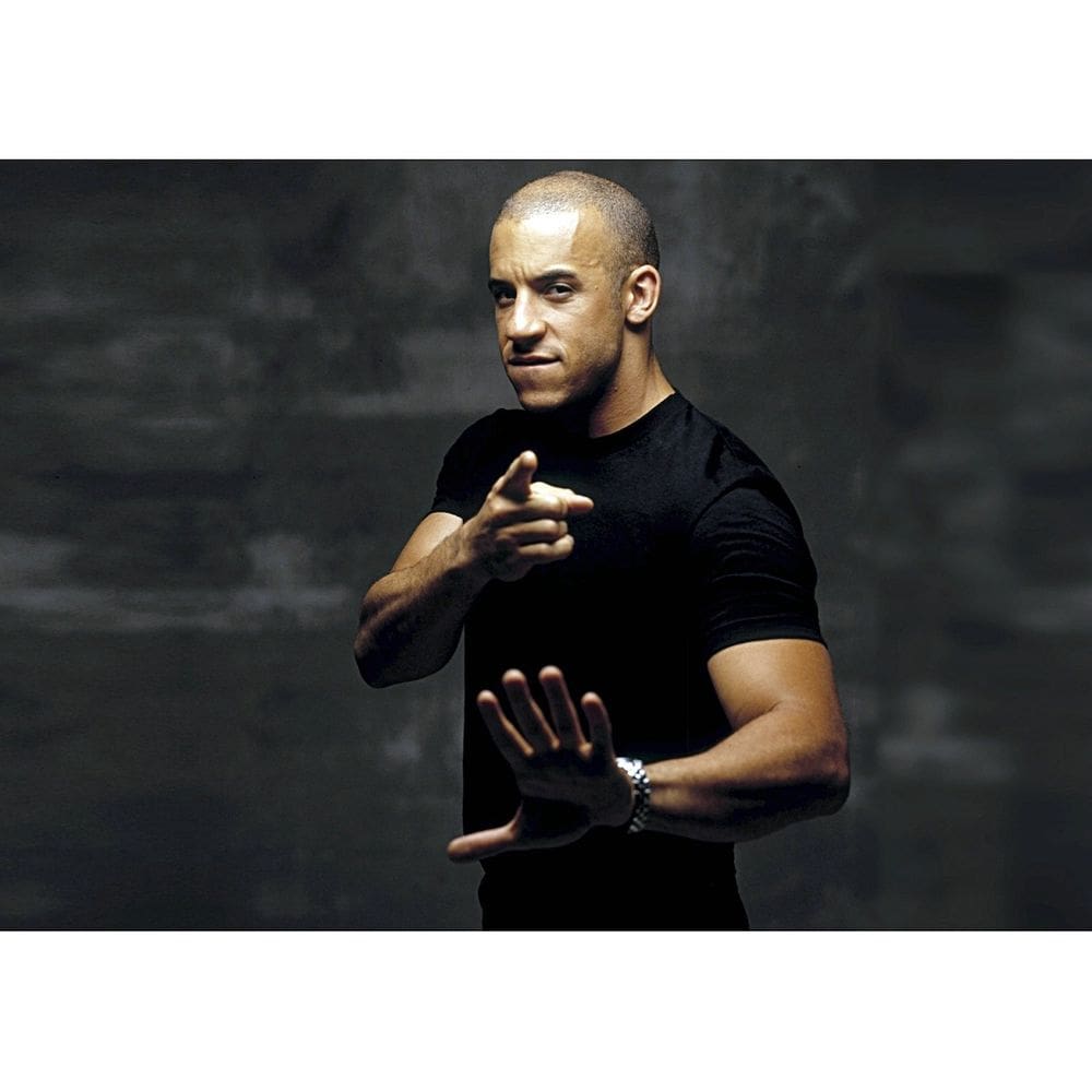 Pôster Vins Diesels Anime Art 30x42cm Papel 30g sem moldura