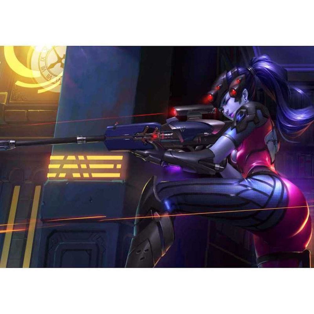 Pôster Overwatch Anime Art 30x42cm Papel 150g