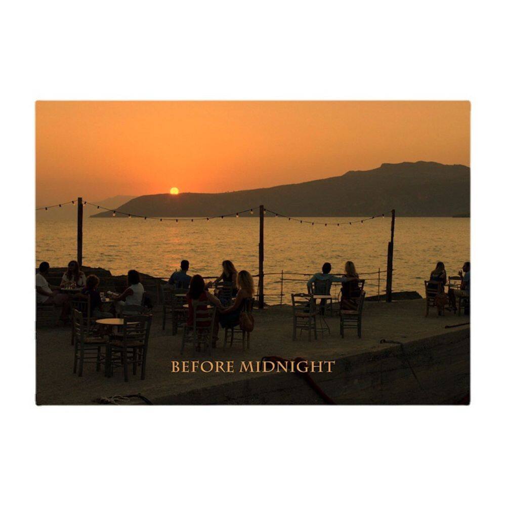 Pôster de arte de parede Picture Before Midnights Anime 30x42cm