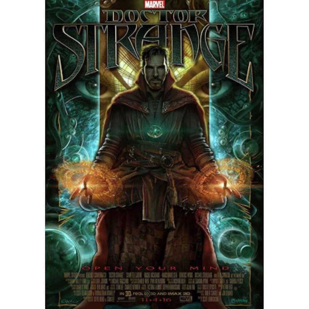 Pôster de arte de parede Imagem Anime Art Doctor Strange 30x42cm