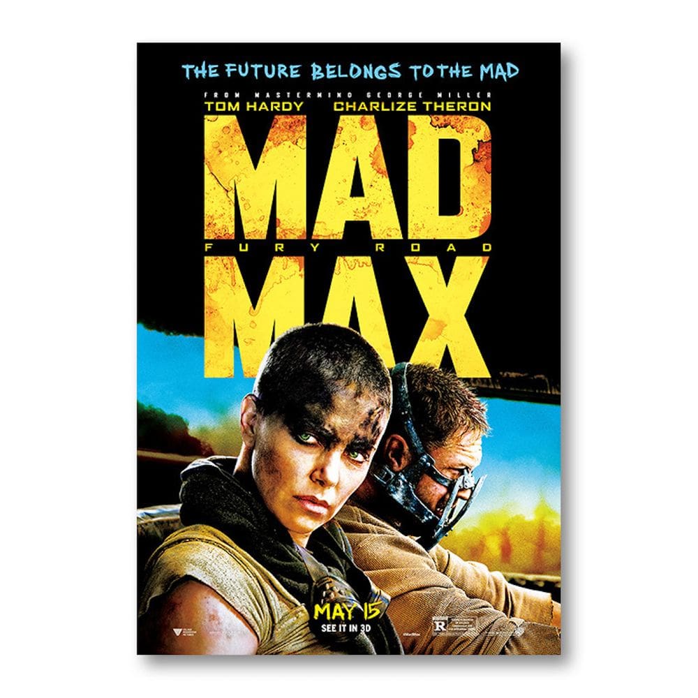 Pôster Mad Max`s Anime Art 51x35,5 cm Papel 60g