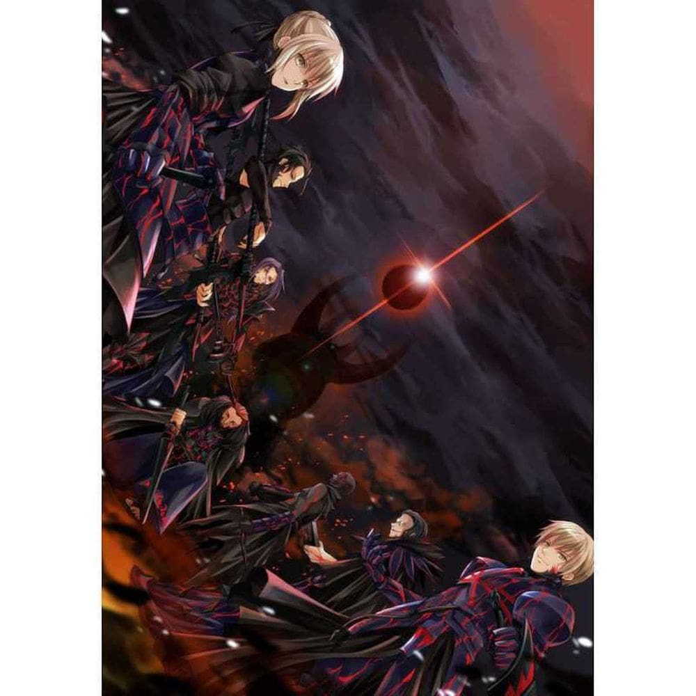 Pôster Fates Anime Art 30x42cm Papel 150g