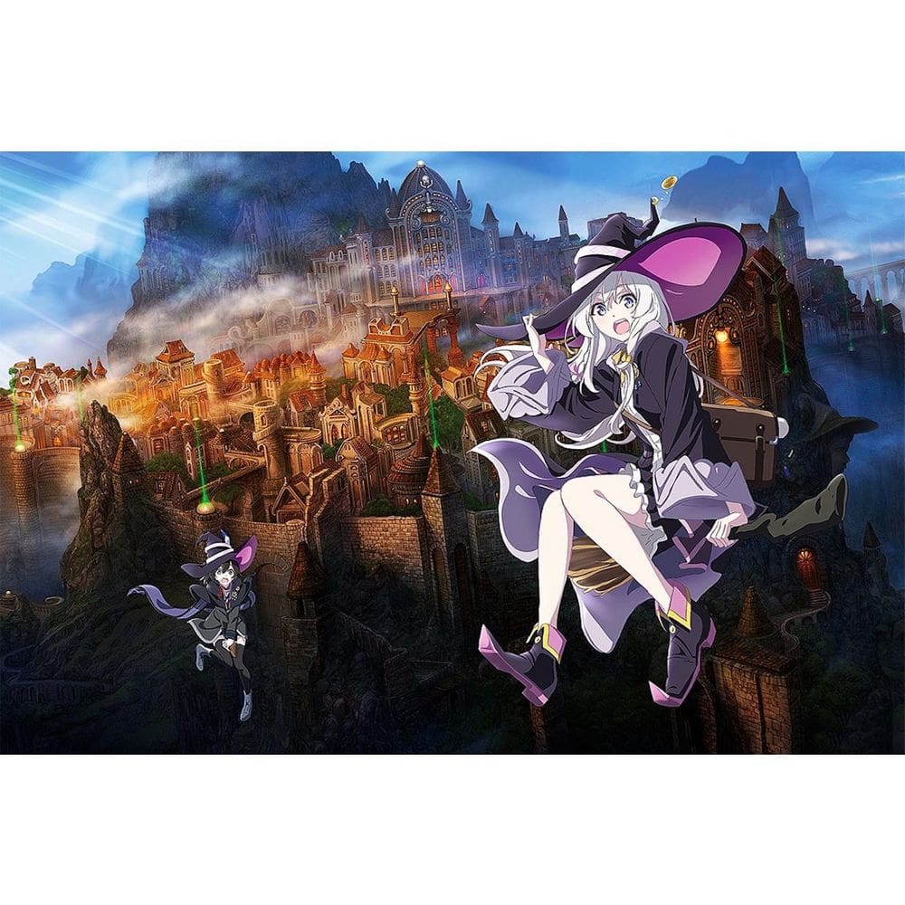 Pôster Majos No Tabitabis Anime Art 30x40cm Papel 60g