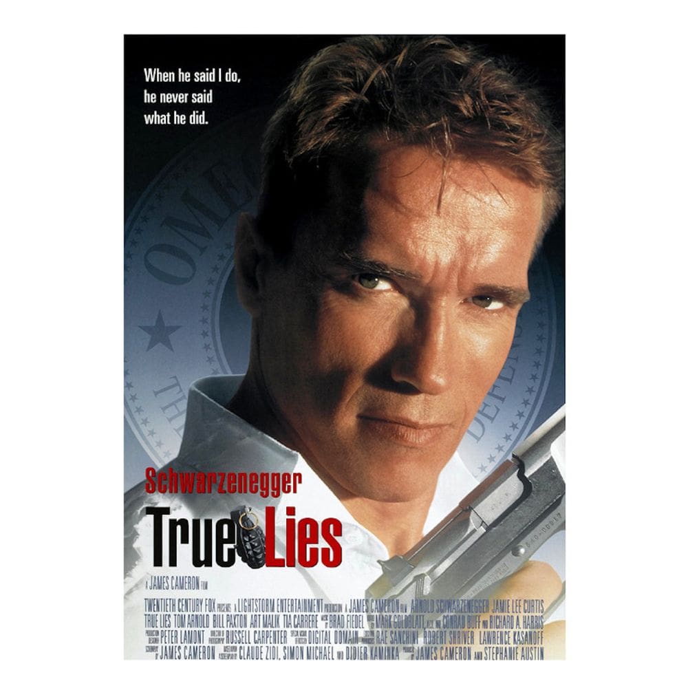 Pôster de arte de parede Picture Trues Lies Anime Art 30x42cm