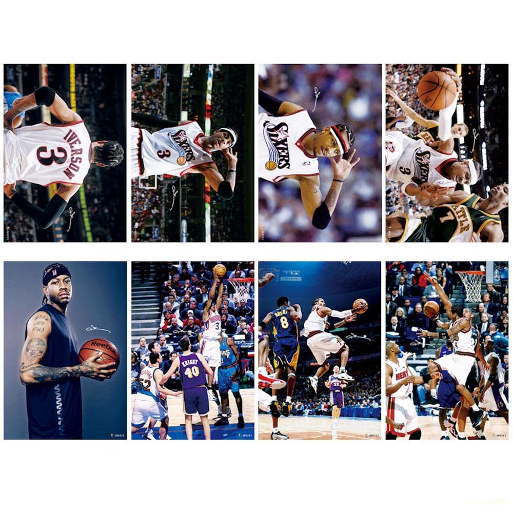 Pôster Iverson Anime Art 8 unidades/lote 42x29 cm Papel 300g