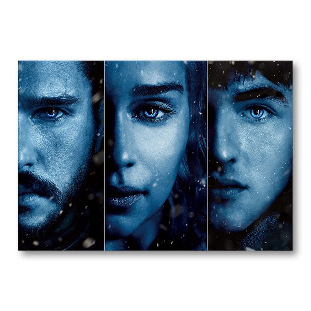 Pôster com arte de parede Picture Games Of Thrones Anime Art 51x35,5 cm