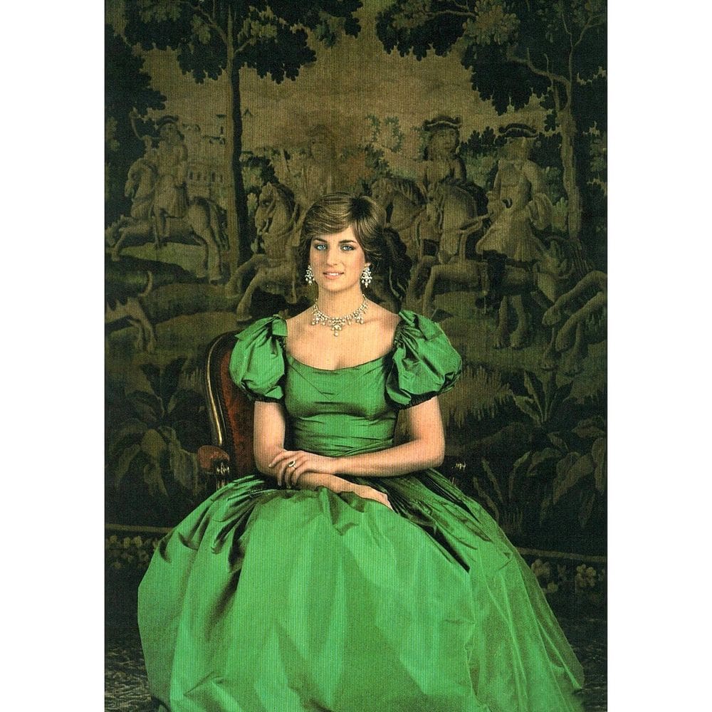 Imagem de arte de parede de pôster Dianas Frances Spencers Anime Art