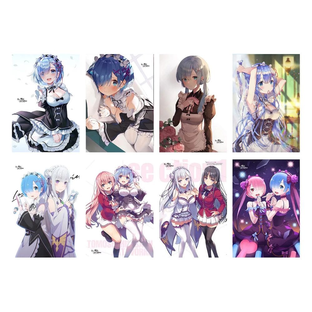 Pôster Re Zeros Startings Life in Another Worlds Anime 42x29cm