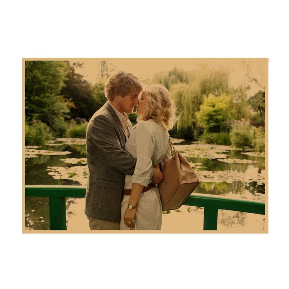 Pôster de arte de parede Picture Midnights In Paris Anime 30x42cm