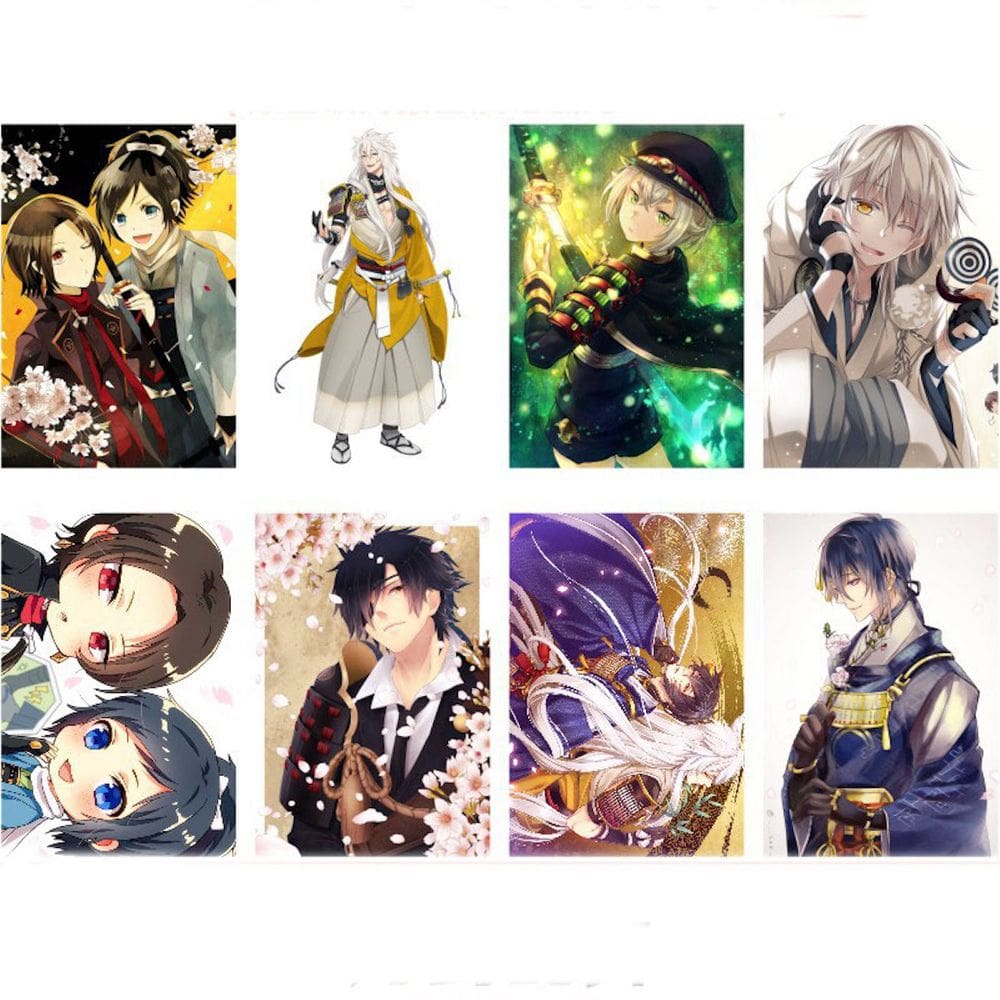 Pôster Toukens Ranbus Onlines Anime Art 28,5 x 42 cm (8 unidades/lote)