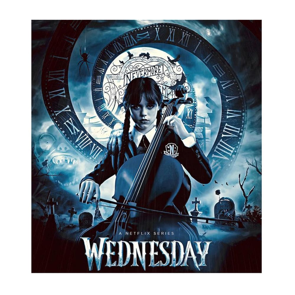 Pôster: arte de parede, imagem, arte de anime, quartas-feiras, família, 30x40cm