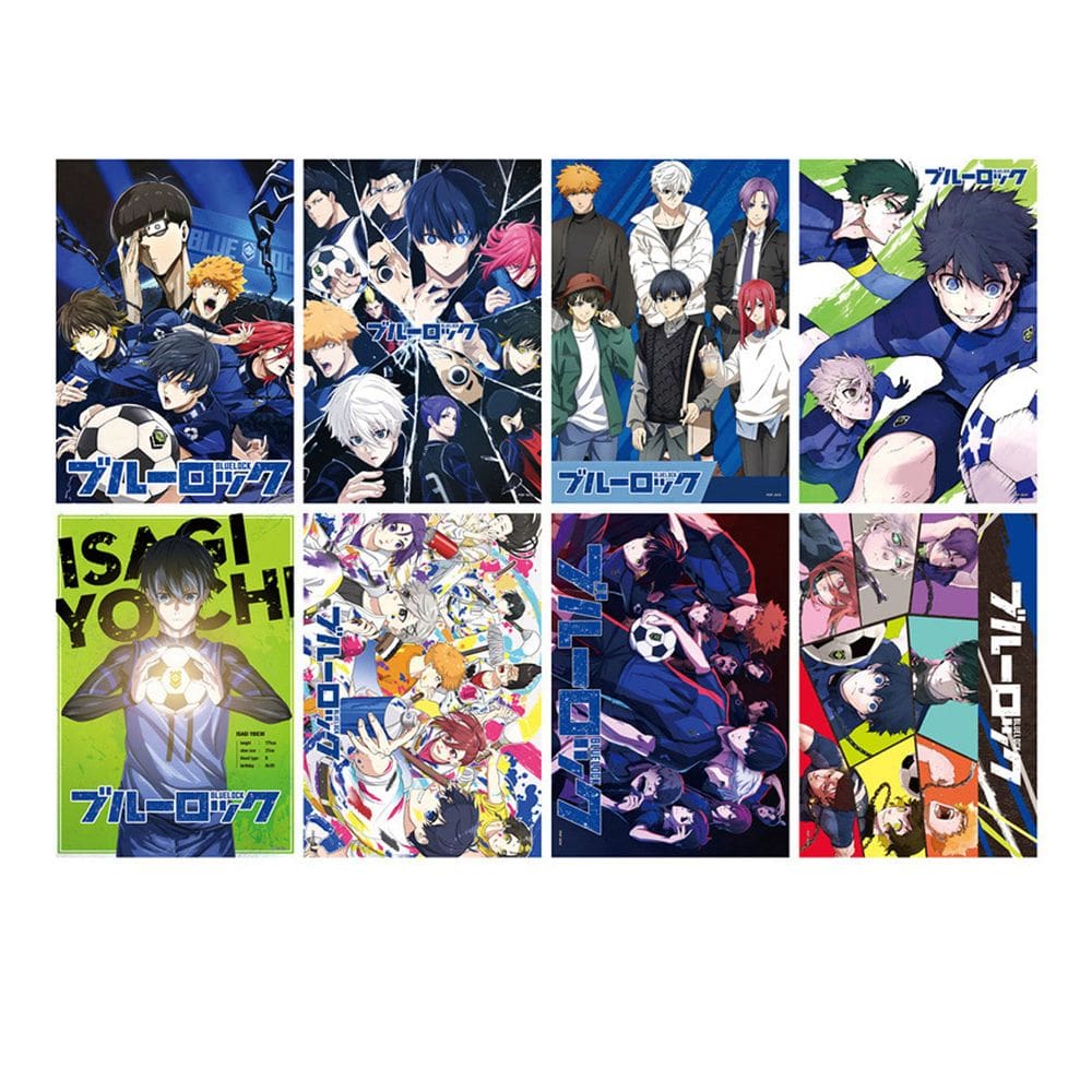 Poster Blues Locks Anime Art 29 x 42 cm 8 unidades/lote de papel 150 g