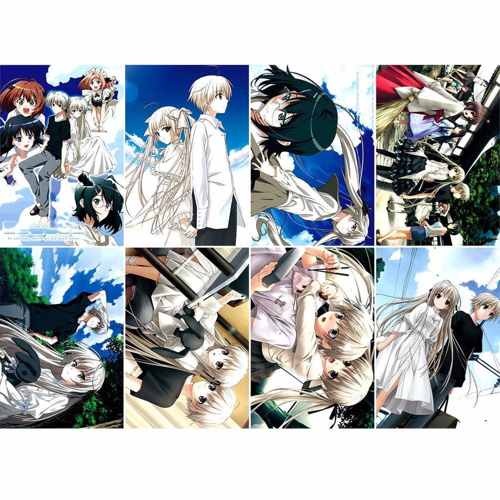 Pôster Margins of Emptys Anime Art 28,5 x 42 cm - 8 unidades/lote