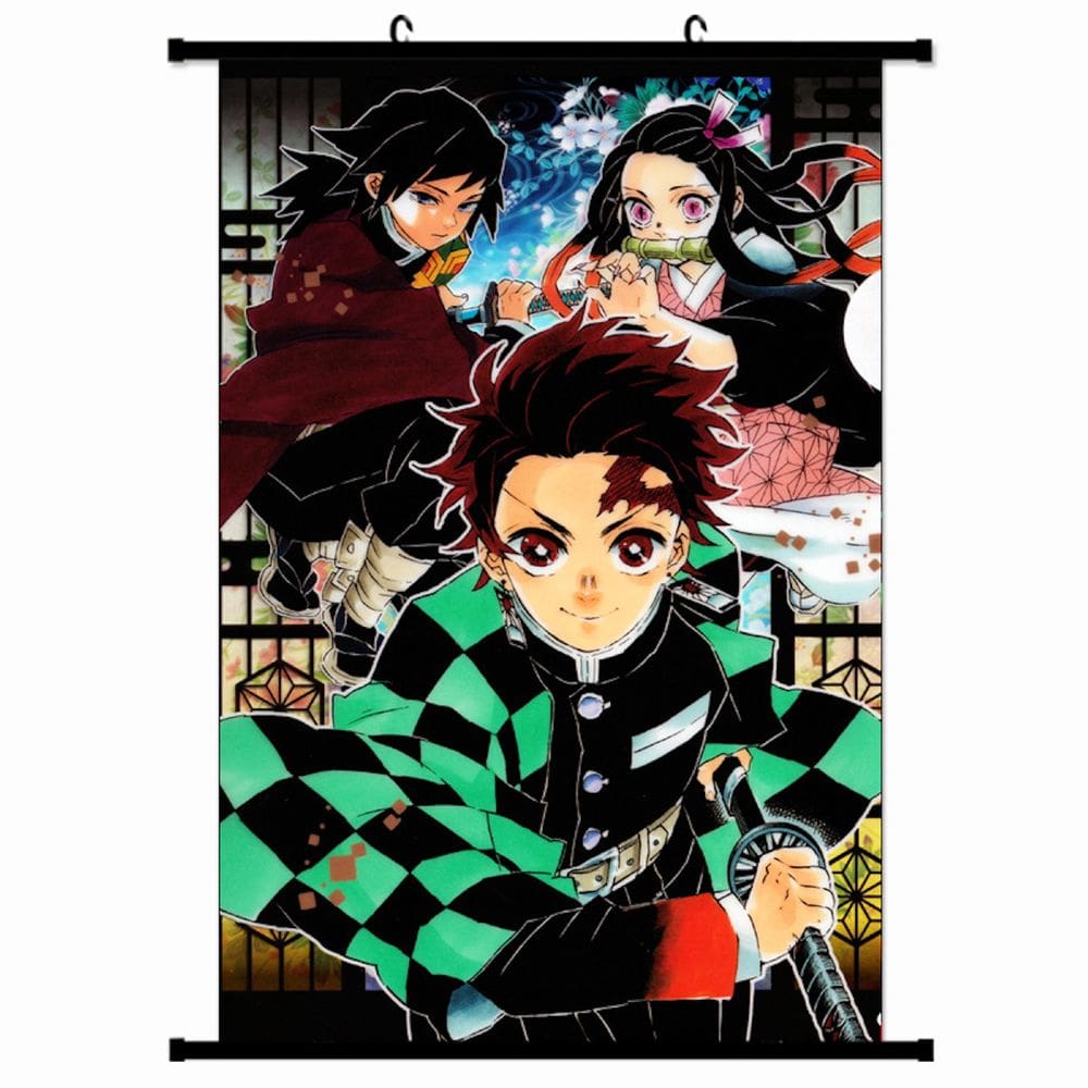 Pôster artístico Demons Slayers Kamado Tanjirou 40x60cm
