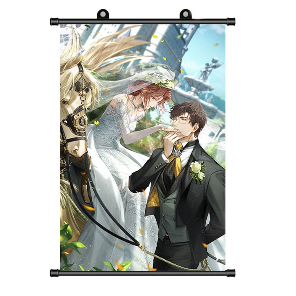 Pôster de pintura de parede em tela Lights and Nights Evans Anime