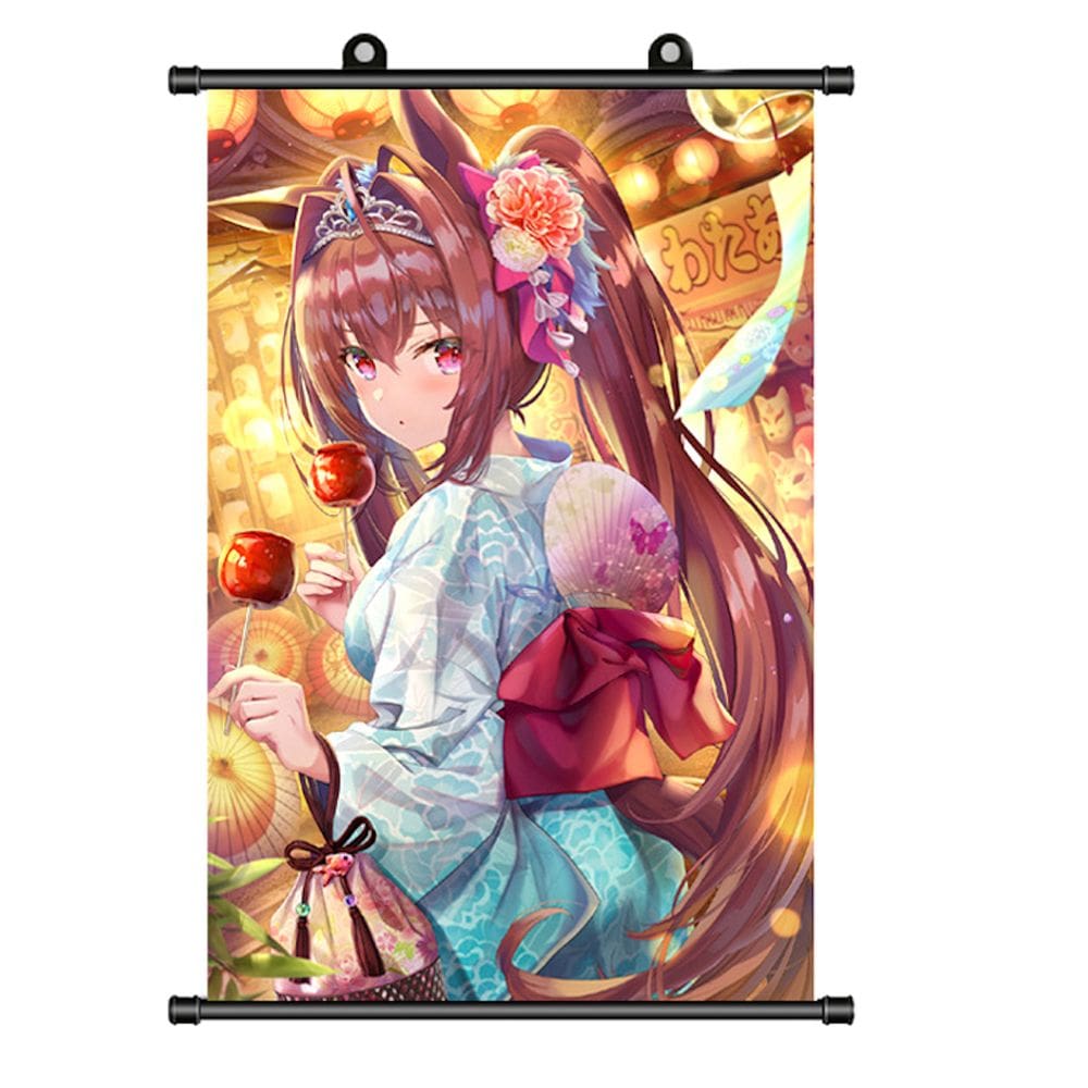 Arte de parede em tela Umas Musumes Maruzenskys Anime 40x60cm