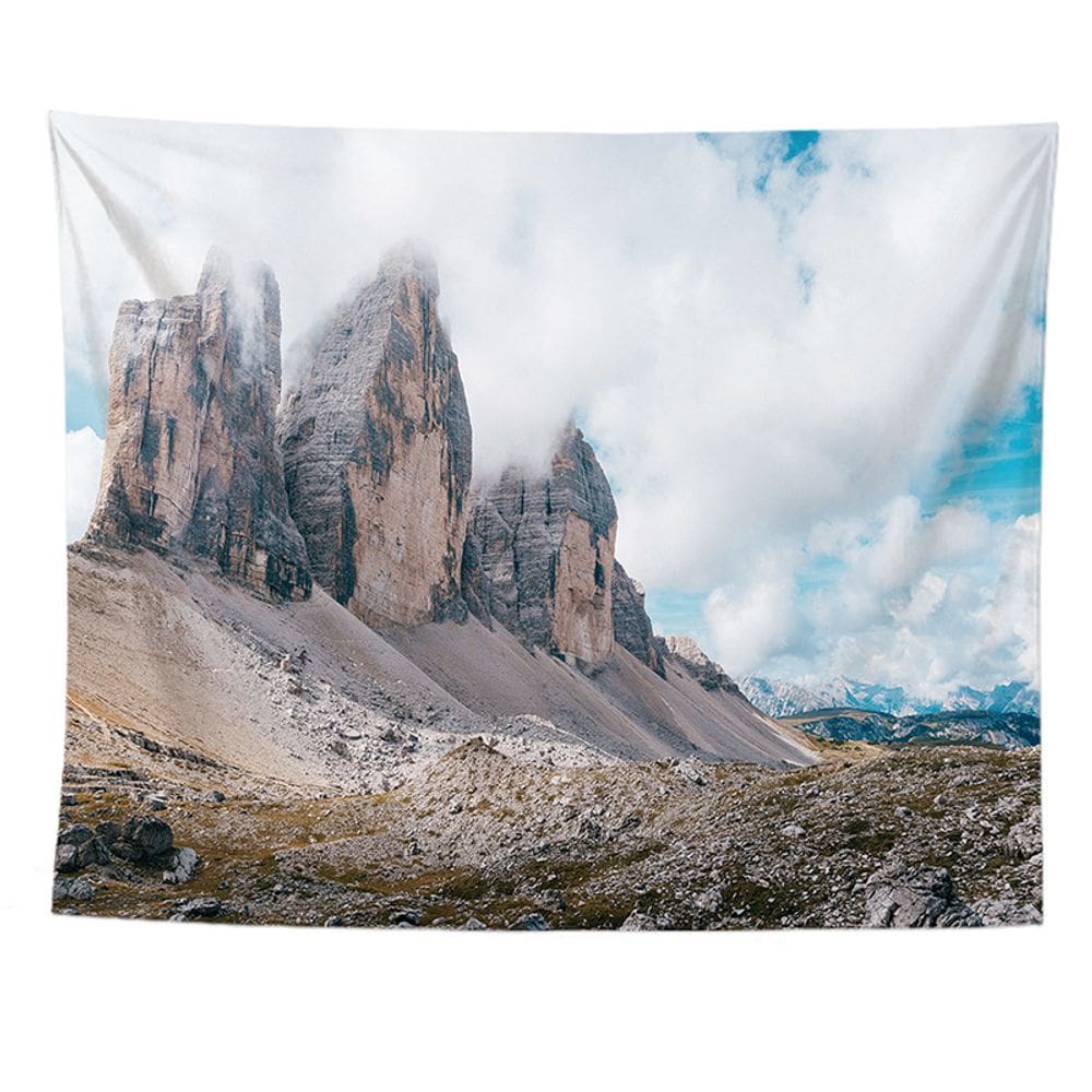 Tapeçaria de parede Three Peaks Of Lavaredo 150x130cm Microfabric
