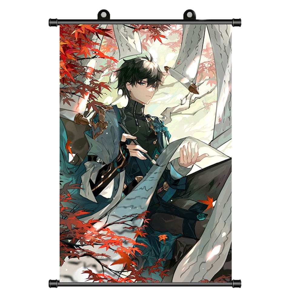 Pintura de arte de parede em tela Honkais Stars Rails Dans Hengs Anime