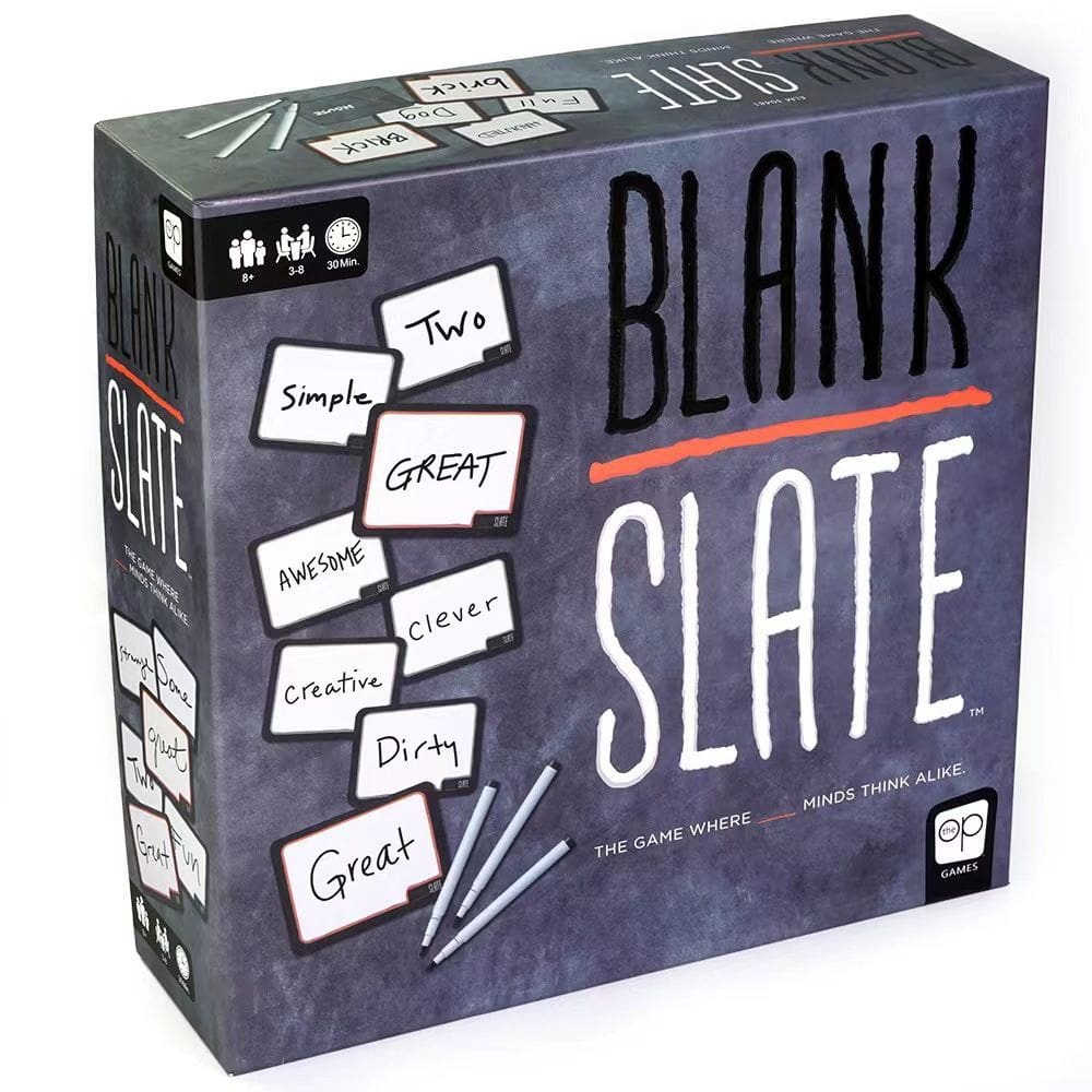 Jogo de cartas Blanks Slates Fun Family para adultos, adolescentes e crianças