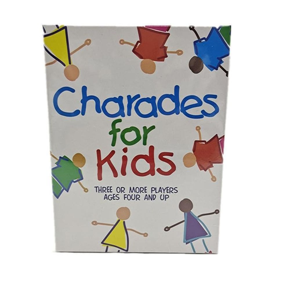 Jogo de cartas Charades For Kids Fun Family para adultos e adolescentes