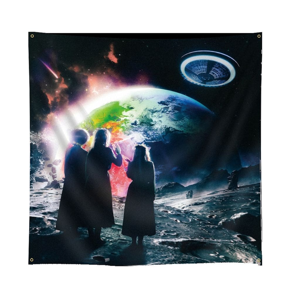 Tapeçaria Lils Uzis Eternals Stakes Flag Art 90x90cm Poliéster