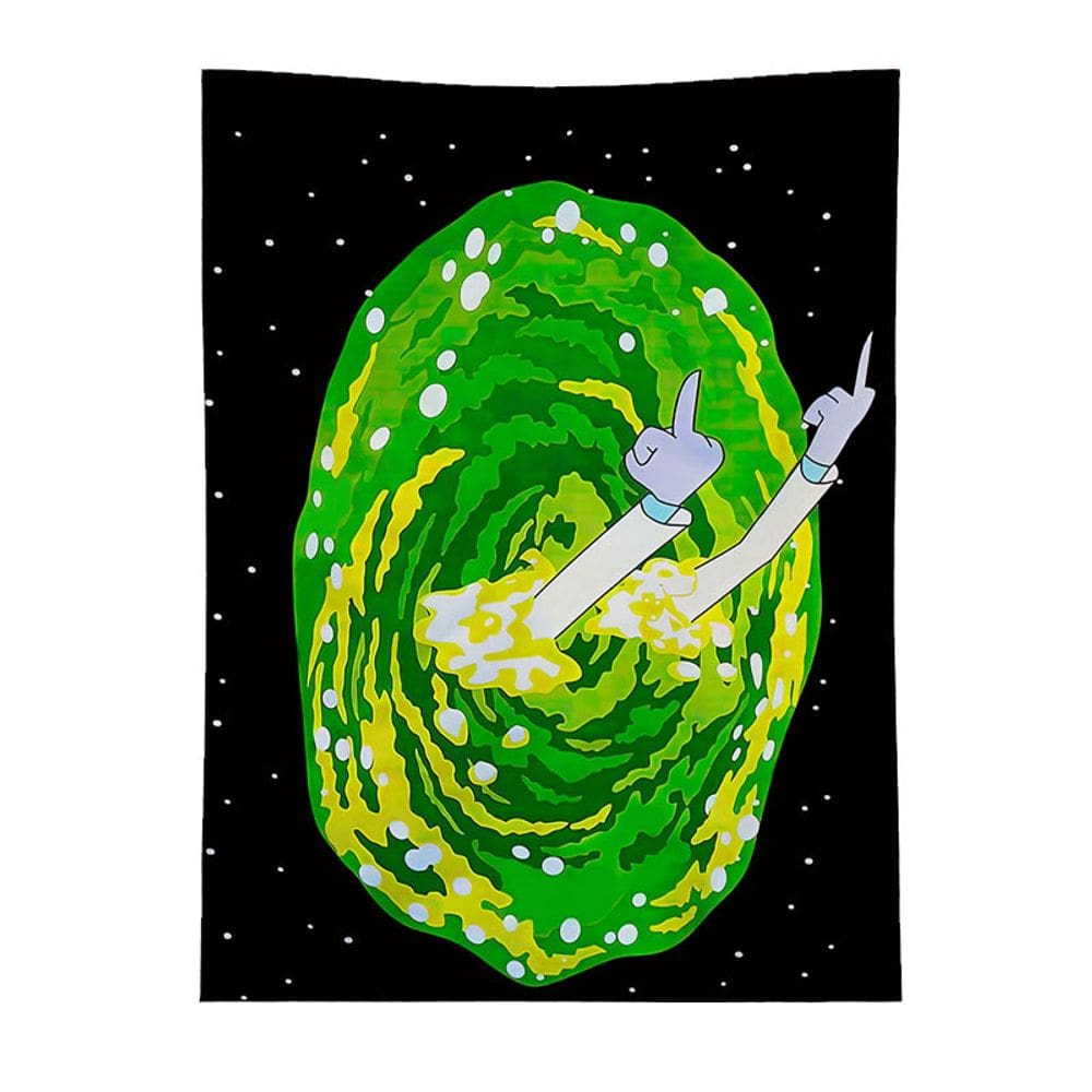 Tapeçaria Black Hole Wall Room Aesthetic 150x130cm