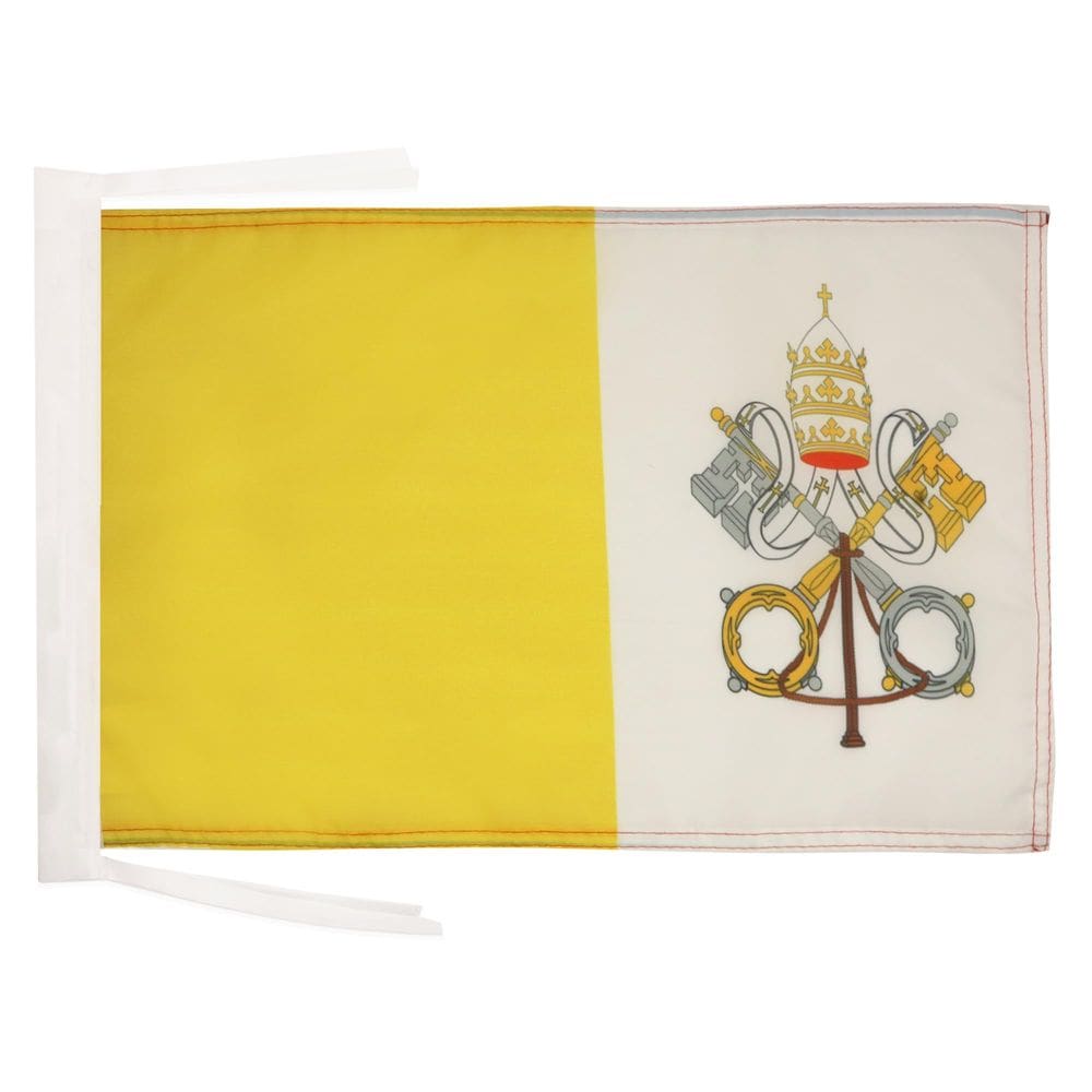 Bandera de la Ciudad del Vaticano AZ FLAG 30x45 cm Poliéster