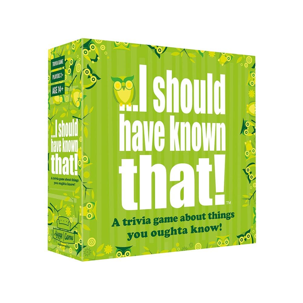 Jogo de curiosidades Eu deveria saber disso! - 110 cartões - 14 anos ou mais